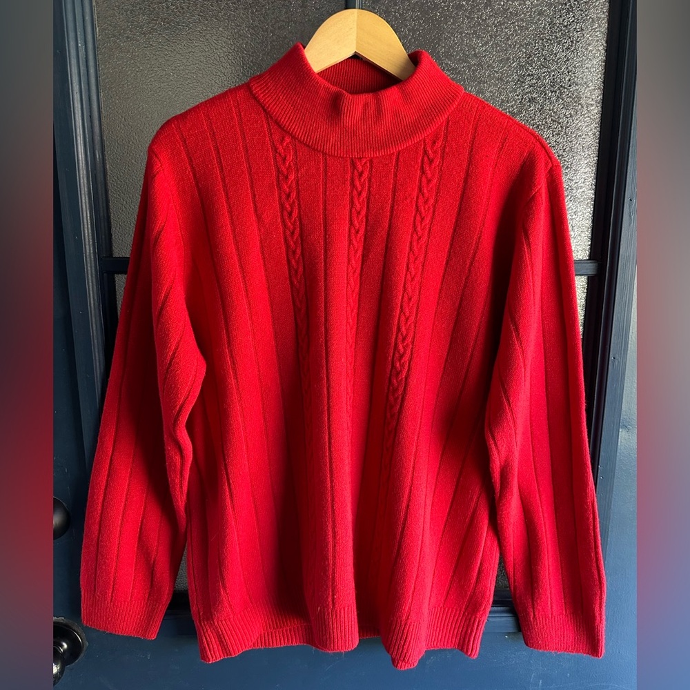 Vintage Yarnworks Red Sweater